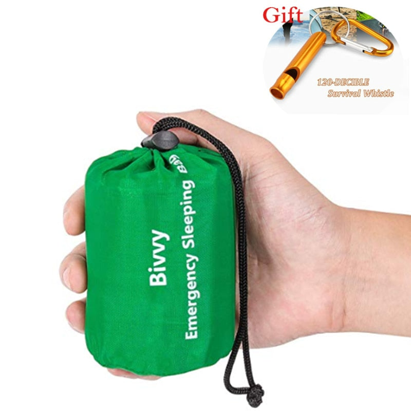 Compact Emergency Survival Sleeping Bag Portable Waterproof