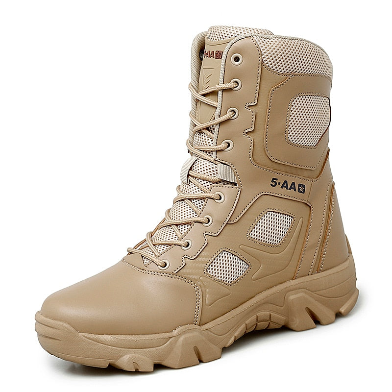 Alpha 5-AA Military Boots Leather SWAT