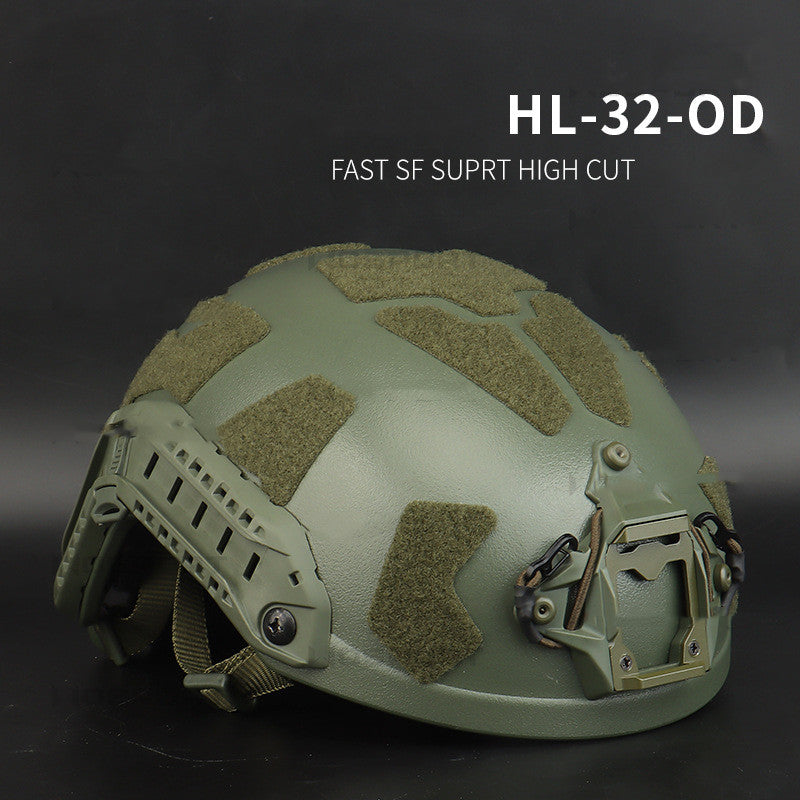 Casco táctico HL-32 versión de protección completa (certificado NIJ nivel 3A)