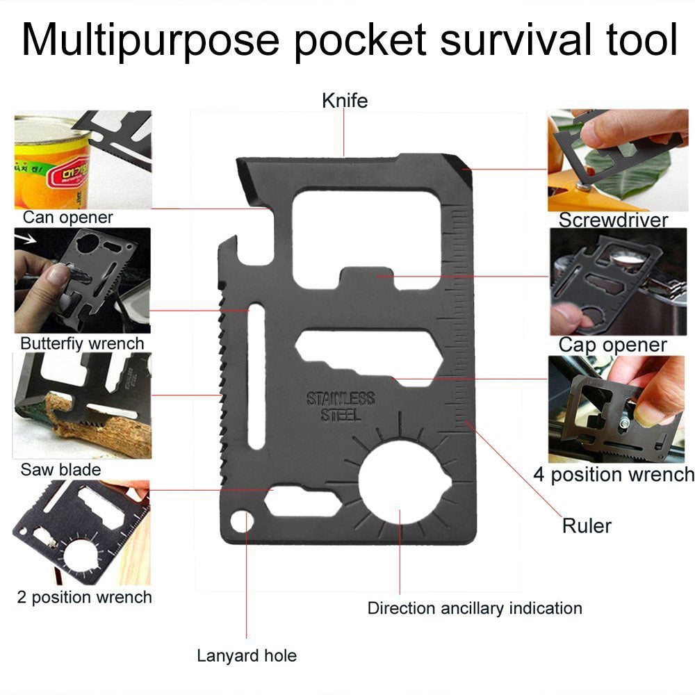 Survival Kit Multifunktions- und taktische Verteidigungsausrüstung