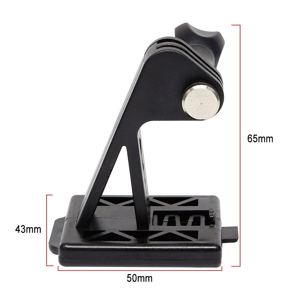 Tactical Helmet Stand Base Fixed Mount for Camera Mobile Phone Gopro
