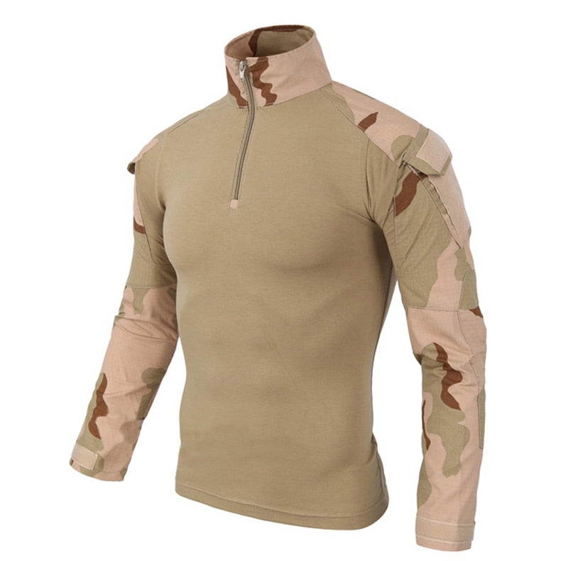Camisa militar FROG Camuflaje Ejército Táctico