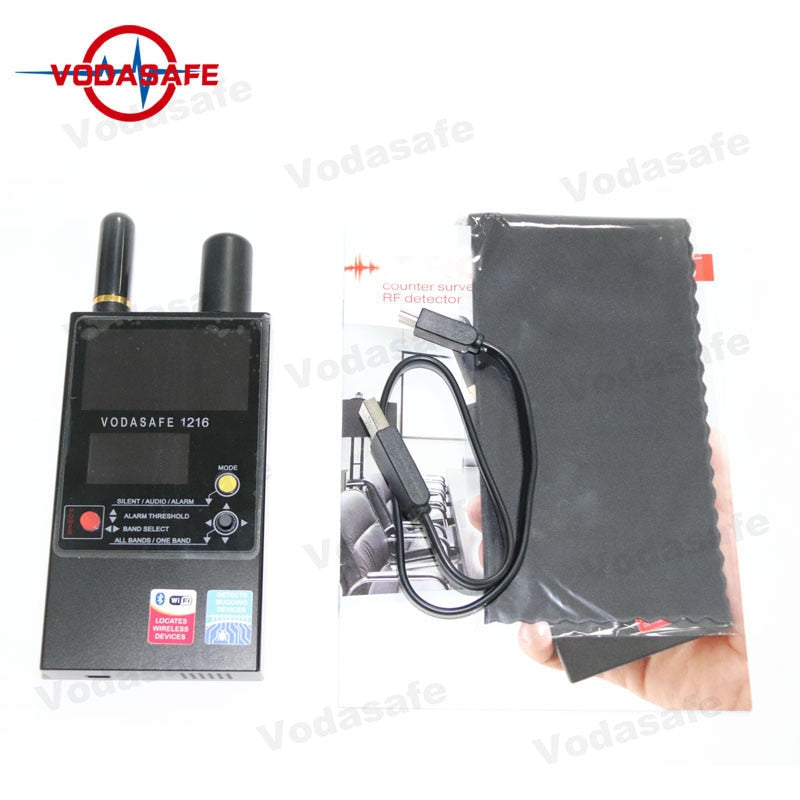 Détecteur RF numérique professionnel avec résistant aux chocs (VS1216 pro)