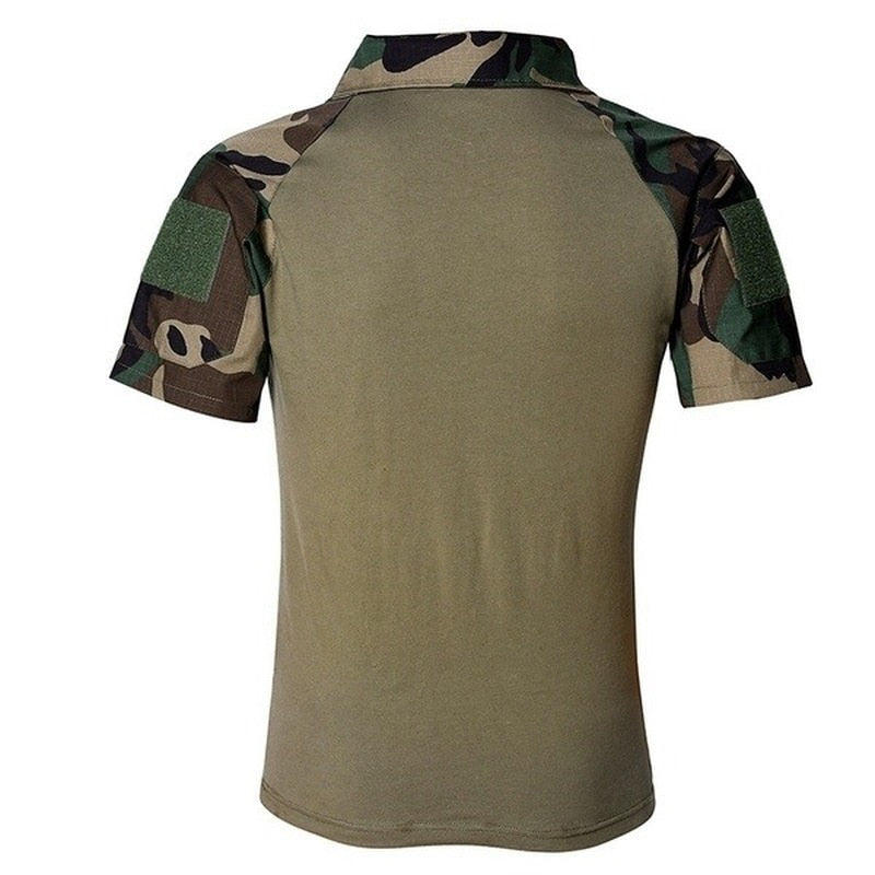 UBAS Polo Tactical Short Sleeve Top Camouflage