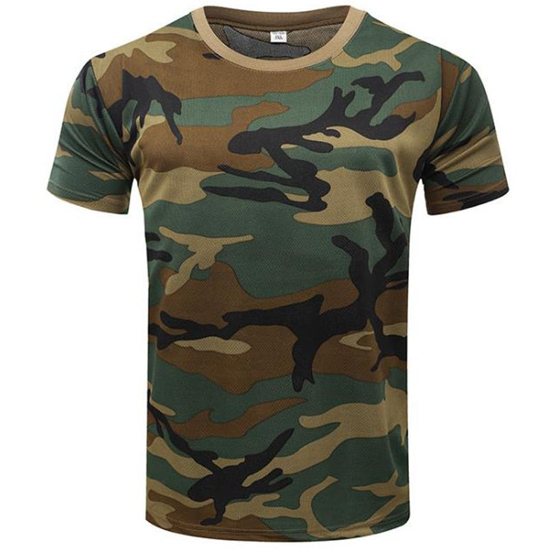 Camiseta Camuflaje Militar Verano (3 colores)