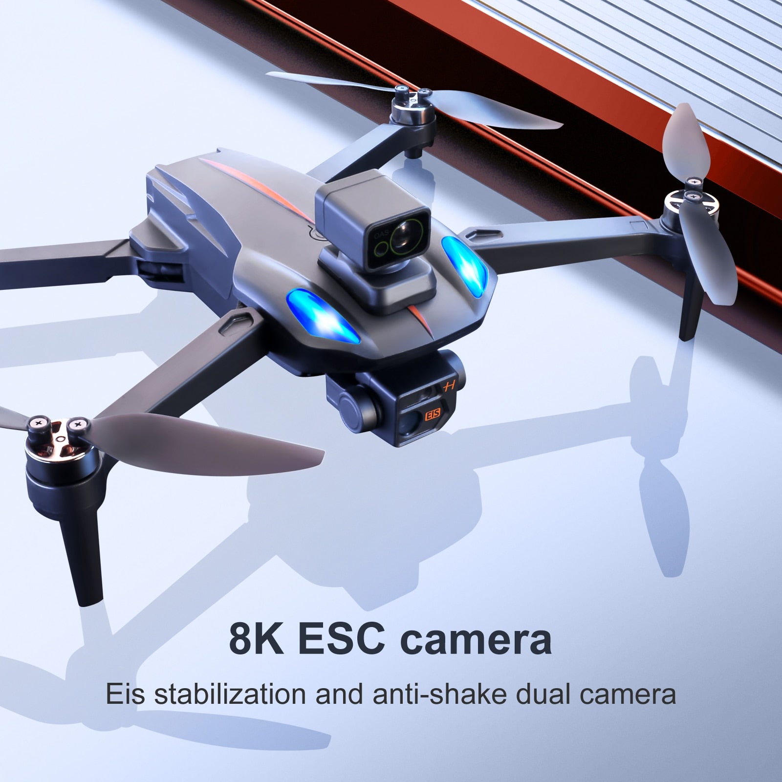 GPS Drone 4K Évitement d'obstacles professionnel 8K