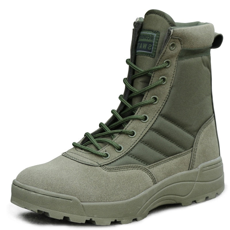 Tactical Military Boots (Leather)